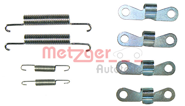 set accesorii, saboti frana parcare 105-0720 METZGER - Frana de mana