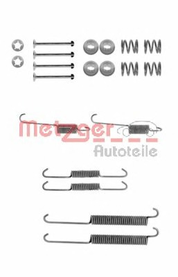 Set accesorii, sabot de frana 105-0754 METZGER - Frana tambur Set accesorii, sabot de frana 105-0754 METZGER - Frana tambur