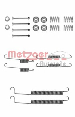 Set accesorii, sabot de frana 105-0756 METZGER - Frana tambur Set accesorii, sabot de frana 105-0756 METZGER - Frana tambur