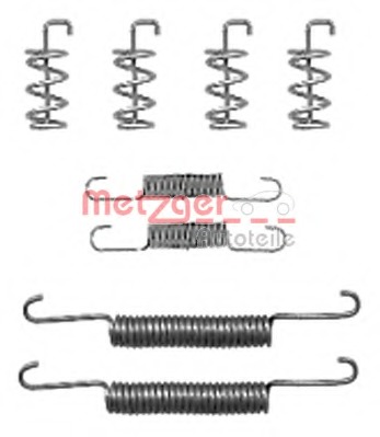 set accesorii, saboti frana parcare 105-0832 METZGER - Frana de mana