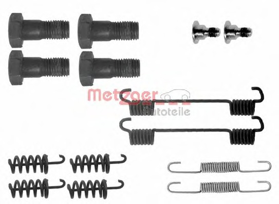set accesorii, saboti frana parcare 105-0867 METZGER - Frana tambur set accesorii, saboti frana parcare 105-0867 METZGER - Frana tambur