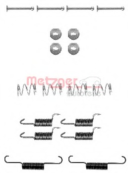 set accesorii, saboti frana parcare 105-0871 METZGER - Frana tambur set accesorii, saboti frana parcare 105-0871 METZGER - Frana tambur
