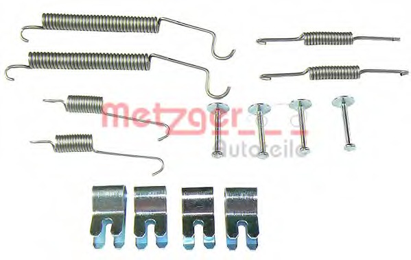 Set accesorii, sabot de frana 105-0891 METZGER - Frana tambur