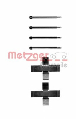 Set accesorii, placute frana 109-0925 METZGER - Componente/ accesorii frana Set accesorii, placute frana 109-0925 METZGER - Componente/ accesorii frana