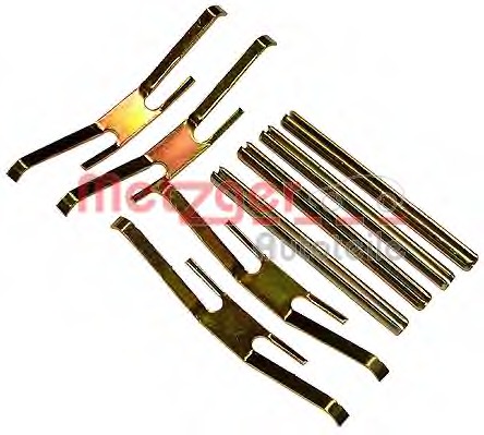 Set accesorii, placute frana 109-0975 METZGER - Frana disc Set accesorii, placute frana 109-0975 METZGER - Frana disc