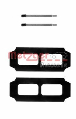 Set accesorii, placute frana 109-0987 METZGER - Frana disc Set accesorii, placute frana 109-0987 METZGER - Frana disc