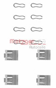 Set accesorii, placute frana 109-1055 METZGER - Componente/ accesorii frana Set accesorii, placute frana 109-1055 METZGER - Componente/ accesorii frana