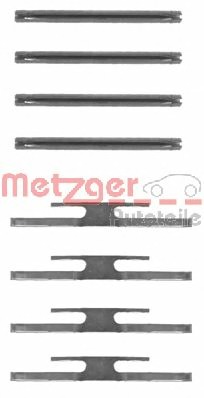 Set accesorii, placute frana 109-1065 METZGER - Frana disc Set accesorii, placute frana 109-1065 METZGER - Frana disc