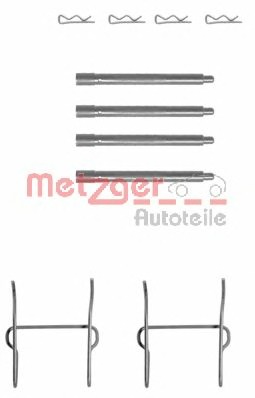Set accesorii, placute frana 109-1149 METZGER - Componente/ accesorii frana Set accesorii, placute frana 109-1149 METZGER - Componente/ accesorii frana