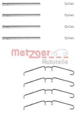Set accesorii, placute frana 109-1155 METZGER Set accesorii, placute frana 109-1155 METZGER