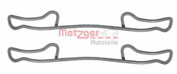 Set accesorii, placute frana 109-1200 METZGER - Frana disc Set accesorii, placute frana 109-1200 METZGER - Frana disc