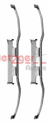 Set accesorii, placute frana 109-1213 METZGER - Componente/ accesorii frana Set accesorii, placute frana 109-1213 METZGER - Componente/ accesorii frana
