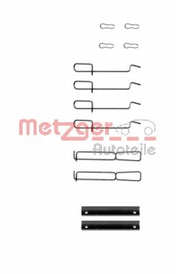 Set accesorii, placute frana 109-1265 METZGER - Componente/ accesorii frana Set accesorii, placute frana 109-1265 METZGER - Componente/ accesorii frana