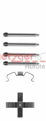 Set accesorii, placute frana 109-1266 METZGER - Componente/ accesorii frana