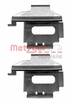 Set accesorii, placute frana 109-1282 METZGER - Componente/ accesorii frana Set accesorii, placute frana 109-1282 METZGER - Componente/ accesorii frana