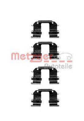 Set accesorii, placute frana 109-1285 METZGER - Componente/ accesorii frana Set accesorii, placute frana 109-1285 METZGER - Componente/ accesorii frana