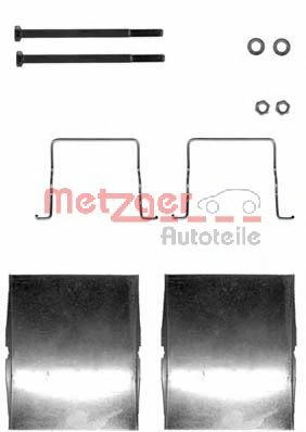Set accesorii, placute frana 109-1623 METZGER - Componente/ accesorii frana Set accesorii, placute frana 109-1623 METZGER - Componente/ accesorii frana