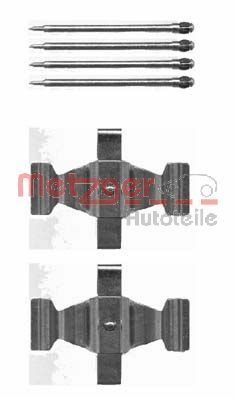 Set accesorii, placute frana 109-1636 METZGER - Componente/ accesorii frana Set accesorii, placute frana 109-1636 METZGER - Componente/ accesorii frana