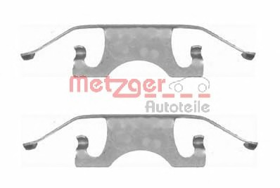 Set accesorii, placute frana 109-1640 METZGER - Frana disc Set accesorii, placute frana 109-1640 METZGER - Frana disc