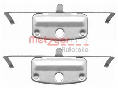 Set accesorii, placute frana 109-1644 METZGER - Frana disc Set accesorii, placute frana 109-1644 METZGER - Frana disc