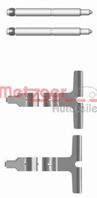 Set accesorii, placute frana 109-1676 METZGER - Componente/ accesorii frana Set accesorii, placute frana 109-1676 METZGER - Componente/ accesorii frana