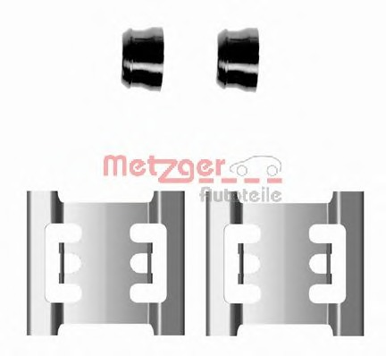 Set accesorii, placute frana 109-1688 METZGER - Componente/ accesorii frana Set accesorii, placute frana 109-1688 METZGER - Componente/ accesorii frana