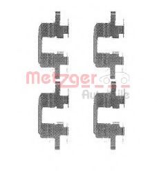 Set accesorii, placute frana 109-1711 METZGER - Componente/ accesorii frana