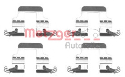 Set accesorii, placute frana 109-1766 METZGER - Componente/ accesorii frana Set accesorii, placute frana 109-1766 METZGER - Componente/ accesorii frana