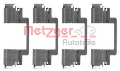 Set accesorii, placute frana 109-1774 METZGER - Componente/ accesorii frana Set accesorii, placute frana 109-1774 METZGER - Componente/ accesorii frana