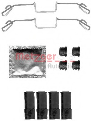 Set accesorii, placute frana 109-1795 METZGER - Componente/ accesorii frana Set accesorii, placute frana 109-1795 METZGER - Componente/ accesorii frana