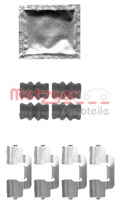 Set accesorii, placute frana 109-1797 METZGER - Componente/ accesorii frana