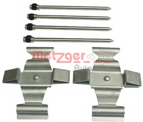 Set accesorii, placute frana 109-1804 METZGER - Frana disc Set accesorii, placute frana 109-1804 METZGER - Frana disc