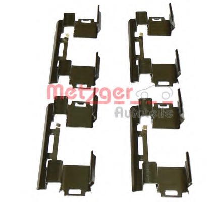 Set accesorii, placute frana 109-1813 METZGER - Componente/ accesorii frana
