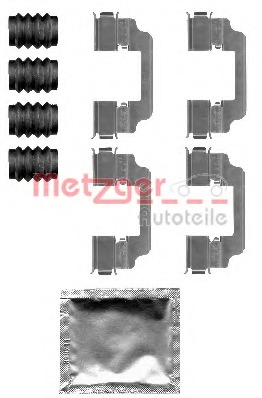 Set accesorii, placute frana 109-1826 METZGER - Componente/ accesorii frana Set accesorii, placute frana 109-1826 METZGER - Componente/ accesorii frana