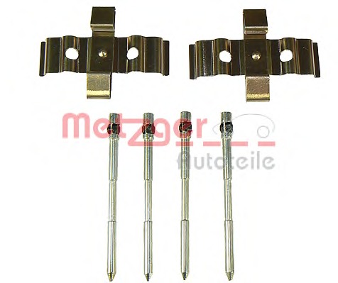Set accesorii, placute frana 109-1848 METZGER - Componente/ accesorii frana Set accesorii, placute frana 109-1848 METZGER - Componente/ accesorii frana
