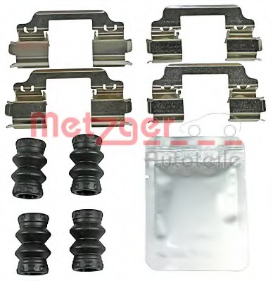 Set accesorii, placute frana 109-1861 METZGER - Componente/ accesorii frana
