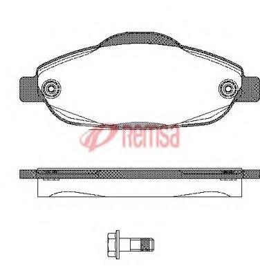 set placute frana,frana disc 1323.00 METZGER - Frana disc set placute frana,frana disc 1323.00 METZGER - Frana disc