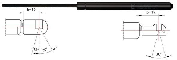 Amortizor portbagaj 2110249 METZGER - Elemente/piese montaj