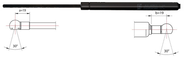 Amortizor portbagaj 2110327 METZGER - Elemente/piese montaj