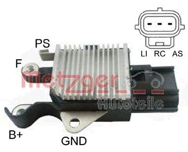 Regulator, alternator 2390033 METZGER - Regulator tensiune Regulator, alternator 2390033 METZGER - Regulator tensiune