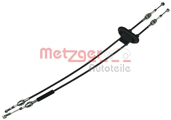 cablu,transmisie manuala 3150024 METZGER - Comanda cutie de viteze
