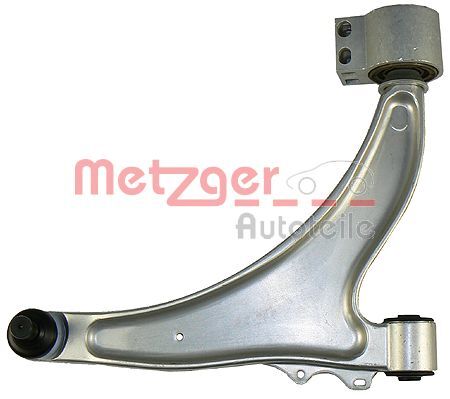 Brat, suspensie roata 58070202 METZGER - Brate suspensie / directie (bascula)