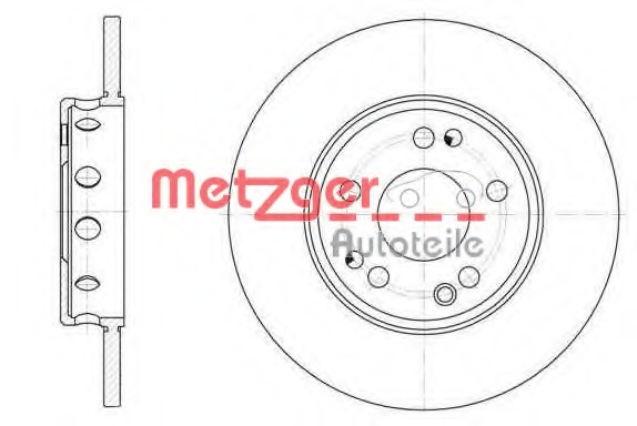 Disc frana 6059.00 METZGER - Frana disc Disc frana 6059.00 METZGER - Frana disc