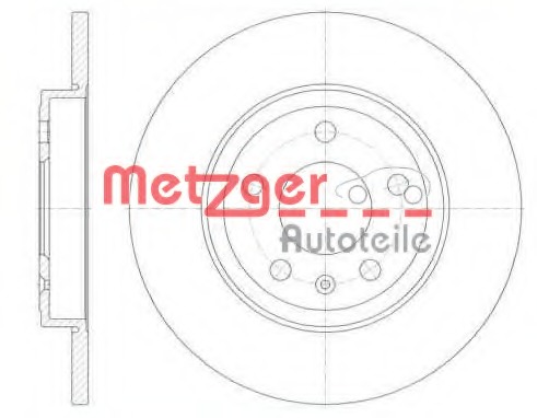 Disc frana 61011.00 METZGER - Disc frana Disc frana 61011.00 METZGER - Disc frana