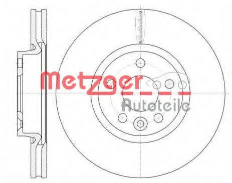 Disc frana 61019.10 METZGER - Frana disc Disc frana 61019.10 METZGER - Frana disc