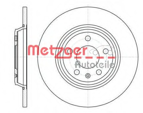 Disc frana 61112.00 METZGER - Disc frana