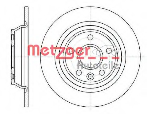 Disc frana 61167.00 METZGER - Frana disc Disc frana 61167.00 METZGER - Frana disc