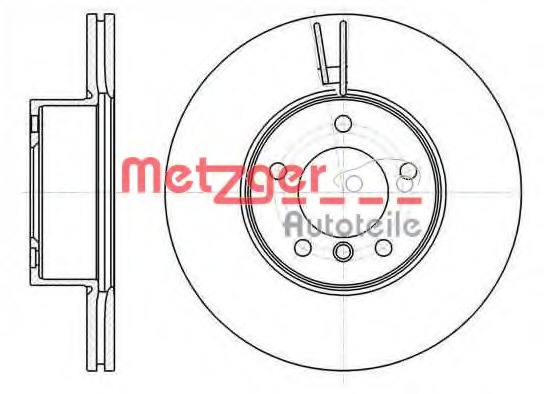 Disc frana 61194.10 METZGER - Disc frana Disc frana 61194.10 METZGER - Disc frana