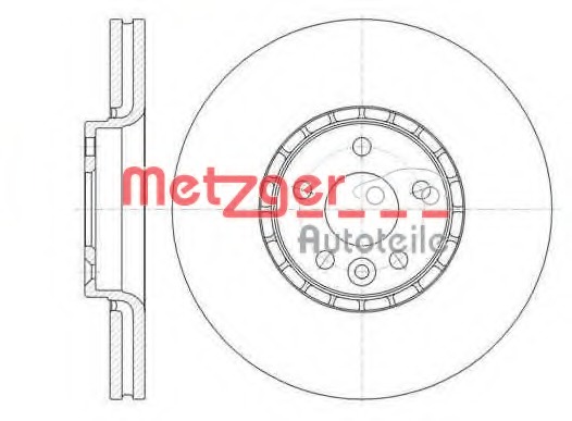 Disc frana 61319.10 METZGER - Frana disc