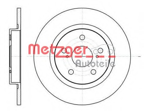 Disc frana 61325.00 METZGER - Disc frana Disc frana 61325.00 METZGER - Disc frana
